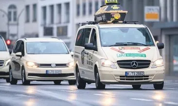 Taksicilerden Uber protestosu