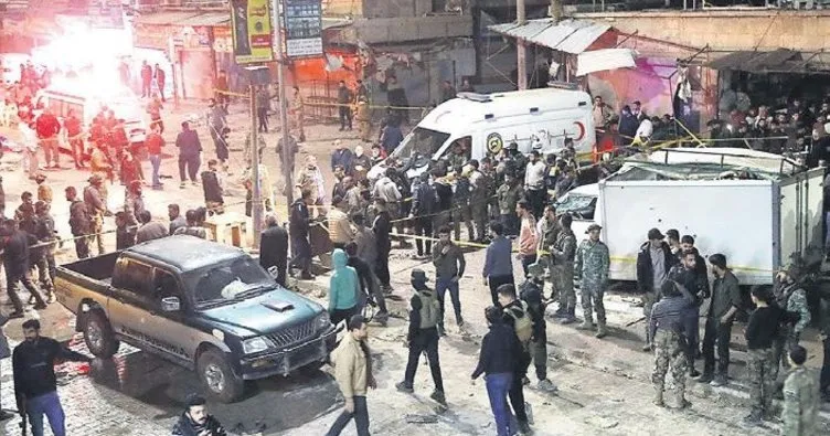 Azez’de bombalı terör saldırısı: 8 ölü, 30 yaralı