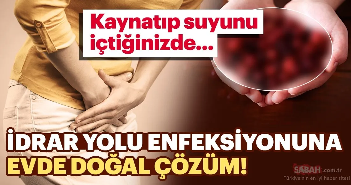 idrar yolu enfeksiyonuna evde dogal cozum galeri kadin