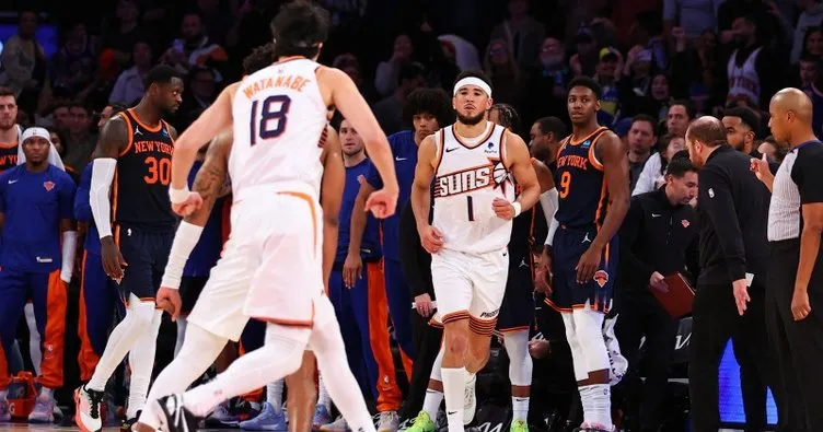 NBA’de Knicks’i son saniye üçlüğüyle yenen Suns, üst üste 7. galibiyetini aldı