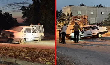 Isparta’da feci kaza! Otomobil tarlaya uçtu: Yaralılar var! #isparta