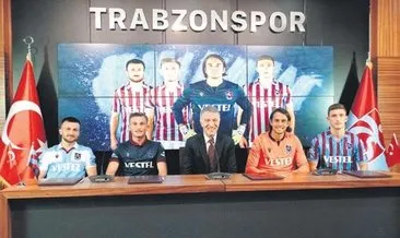 İç transferde dörtlü imza