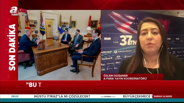 Bakan Berat Albayrak, Trump ile görüştü