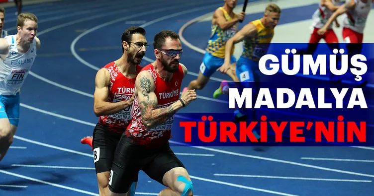 Gümüş madalya Türkiye’nin