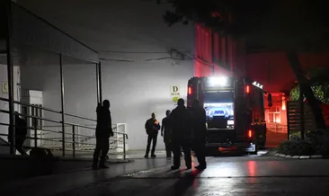 Hastanede korkutan yangın