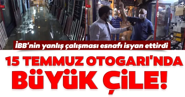 İBB’nin yanlış çalışması esnafı isyan ettirdi! 15 Temmuz Otogarı’nda büyük çile