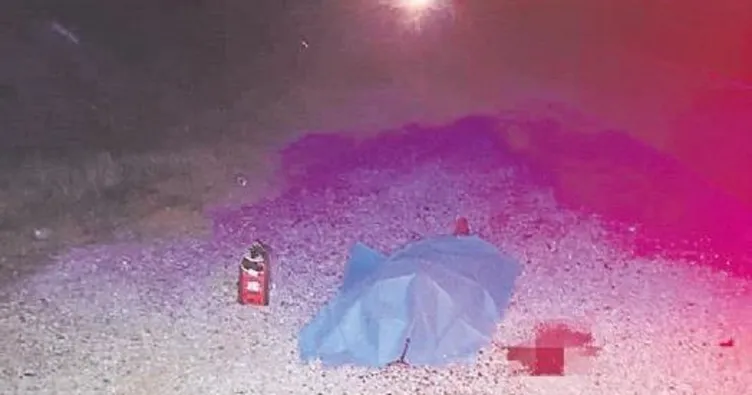 Yol kenarında ceset bulundu