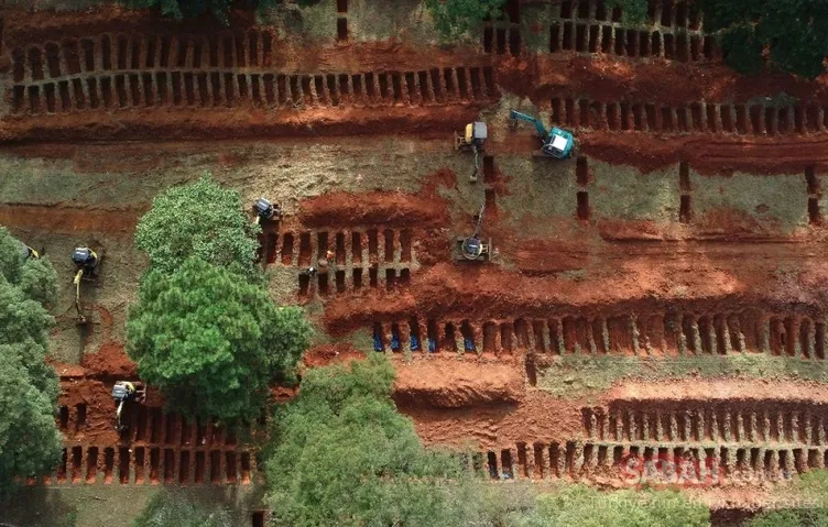 Son dakika! Brezilya'da toplu mezarlar açılıyor! Devlet Başkanı karantinayı eleştirmişti