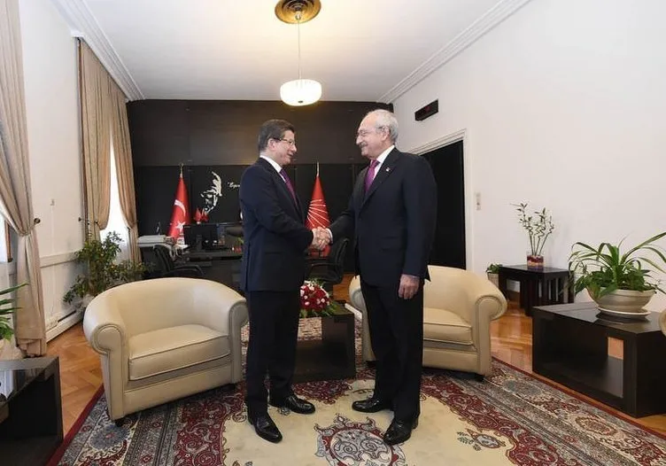 Davutoğlu-Kılıçdaroğlu görüşmesi