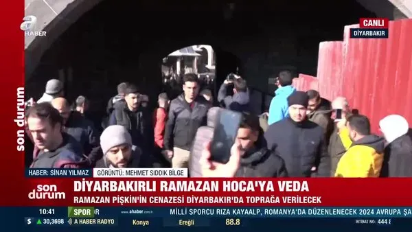 Diyarbakırlı Ramazan Hoca'ya veda | Video