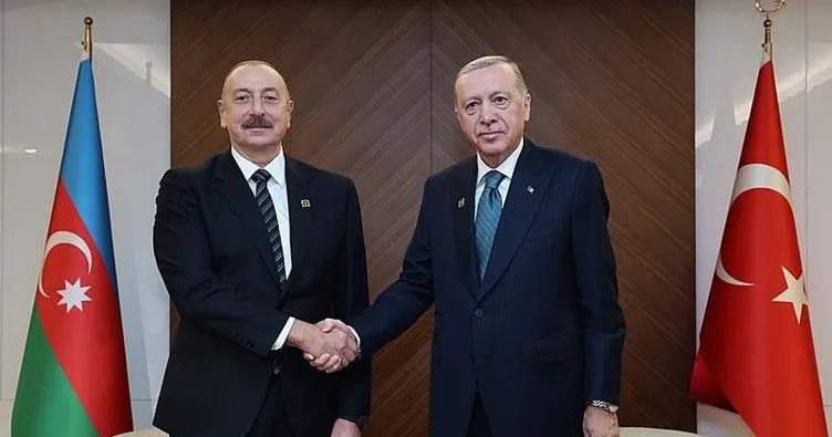 Başkan Erdoğan, Aliyev ile görüştü