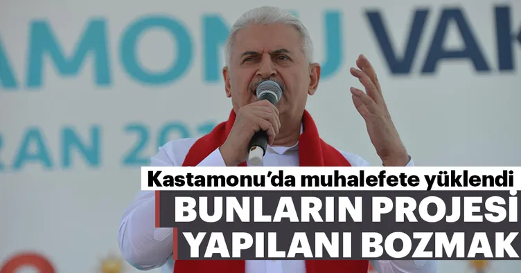 Bunların projesi yapılanı bozmak