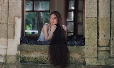 ‘Rapunzel’ masalı Edirne’de gerçek oldu