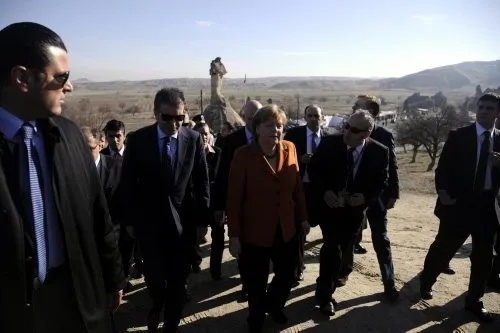 Angela Merkel’in Kapadokya gezisi