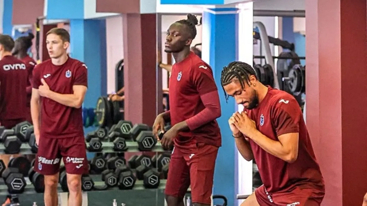 Trabzonspor’da yeni sezon hazırlıkları sürüyor!