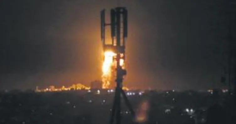 İsrail savaş uçakları Gazze’yi vurdu