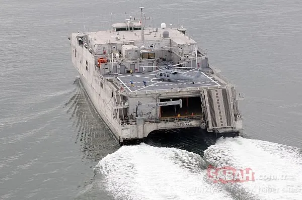 ABD Donanmasına ait gemi İstanbul Boğazı’ndan geçti