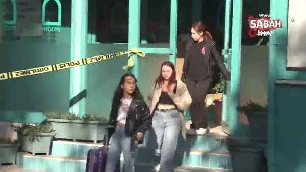 Sarıyer'de öğrenci yurdunda dehşet! Üniversiteli genç kız terastan demir korkulukların üzerine düştü | Video
