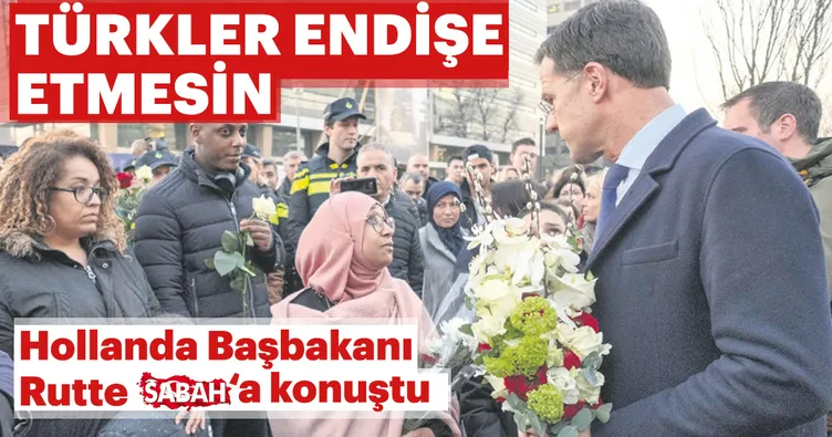 Rutte: Türkler endişe etmesin
