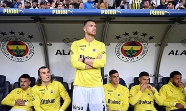 Fenerbahçe’de şaşırtan karar: Dzeko kulübede