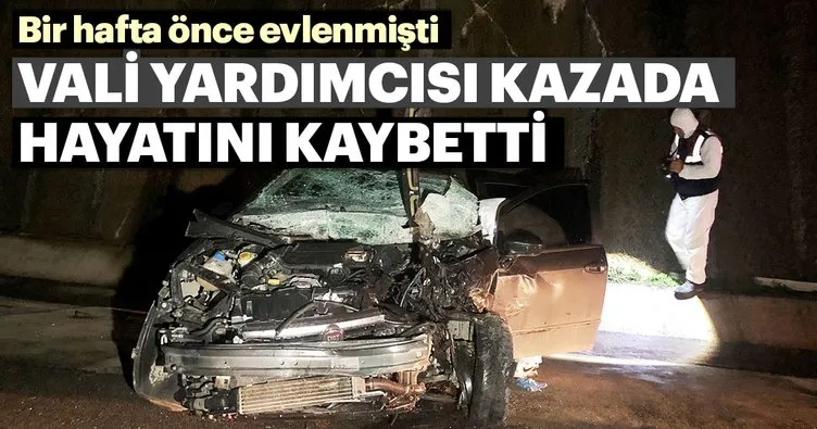 Bartın Vali Yardımcısı Erkan Kalender trafik kazasında hayatını kaybetti