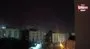 Mardin’de minareye yıldırım böyle düştü | Video