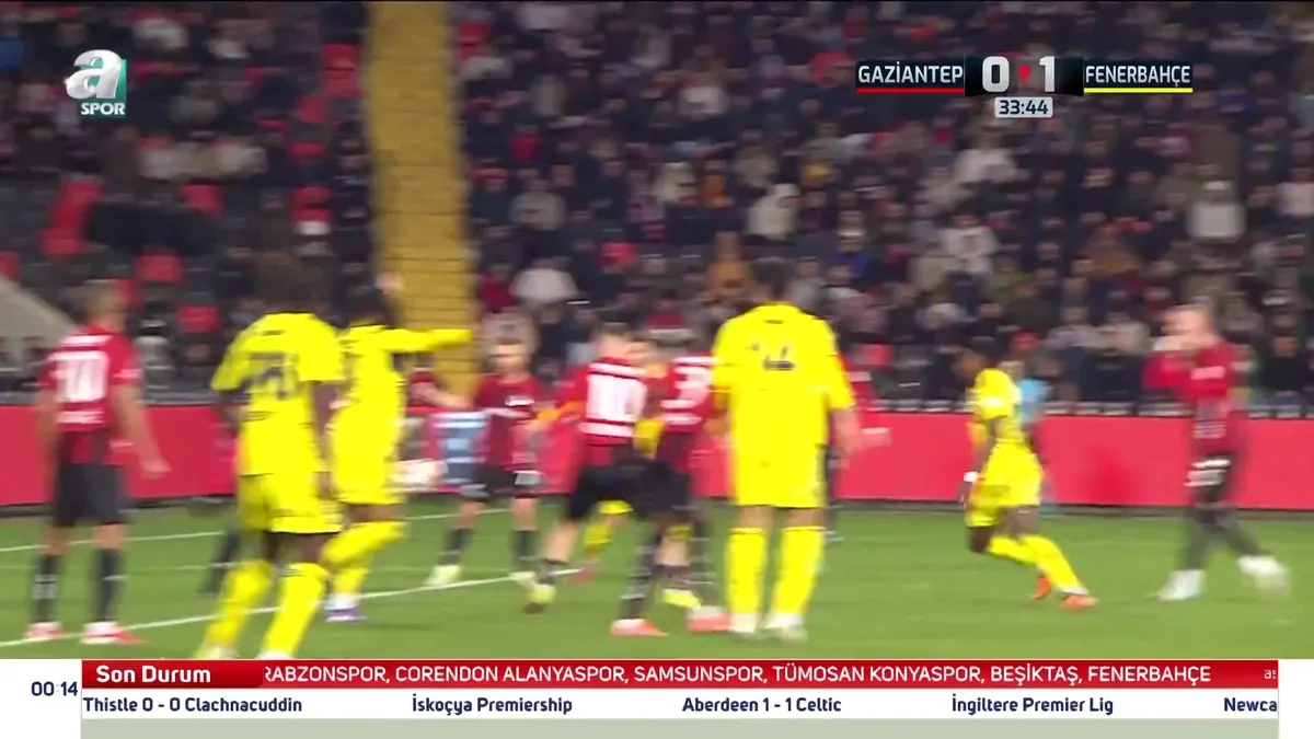 Gaziantep FK 0 - 4 Fenerbahçe (MAÇ SONUCU-ÖZET) videosunu izle | Son Dakika Haberleri