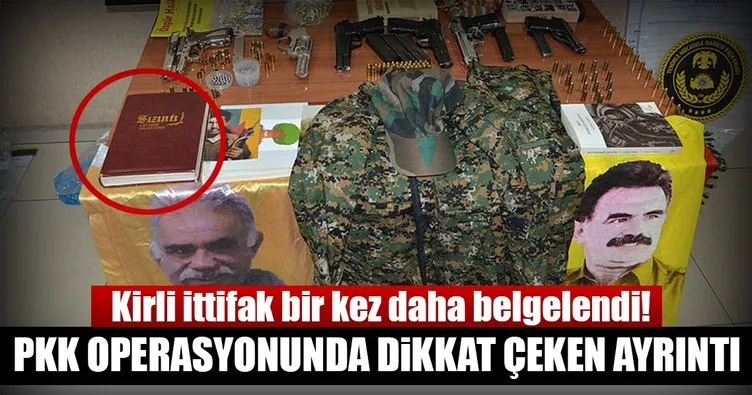 PKK operasyonunda dikkat çeken ayrıntı