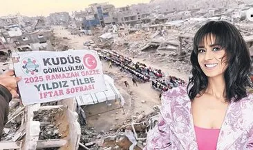 Gazze’de 4 bin kişiye iftar verdi
