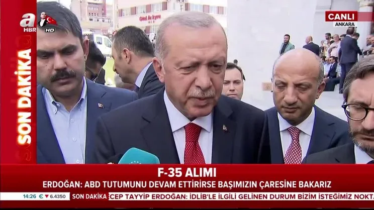 Cumhurbaşkanı Erdoğan'dan Cuma namazı çıkışında önemli açıklamalar