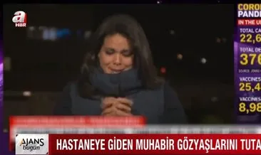 CNN muhabiri isyan etti! Canlı yayında gözyaşlarına boğuldu