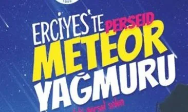 Erciyes, Perseid Meteor Yağmuruna hazırlanıyor