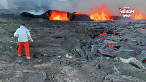 Kilauea Yanardağı kül ve duman püskürtmeye devam ediyor | Video