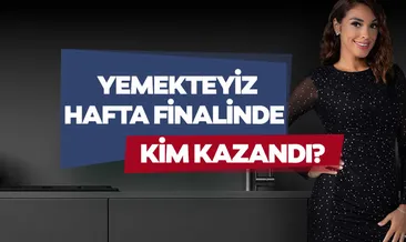 FİNAL! YEMEKTEYİZ KİM BİRİNCİ OLDU? TV8 ile 17 Mayıs Zuhal Topal’la Yemekteyiz kazananı ve haftanın yarışmacıları