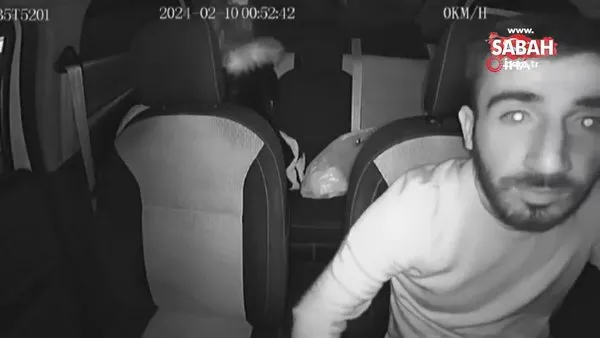 İzmir'de taksiciye yumruklu saldırı kamerada: Aracına aldığı kadın yüzünden darbedildi | Video