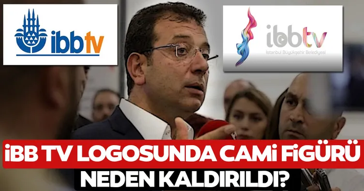 İBB TV’nin yeni kaçak logosu: Minare gitti, ’renkli’ duman geldi