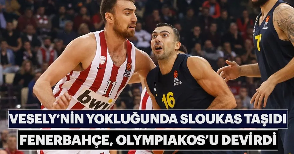 Fenerbahce Without Jan Vesely Overthrew Olympiakos Halids