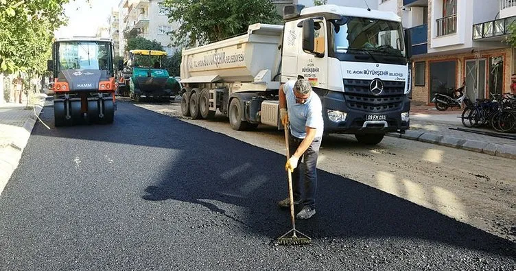 Büyükşehir asfalt çalışmalarını aralıksız sürdürüyor