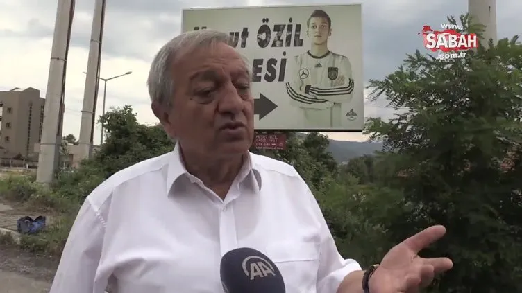 Mesut Özil'e memleketi Devrek'ten destek
