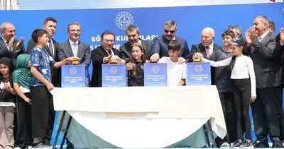 Milli Eğitim Bakanı Tekin ve İçişleri Bakanı Çiftçi, Eğitim Kurumları Toplu Temel Atma törenine katıldı #erzurum
