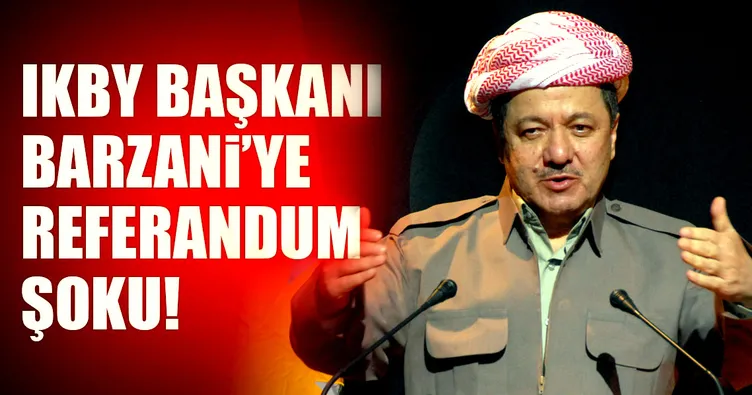 Irak’tan Barzani referandumuna ret!