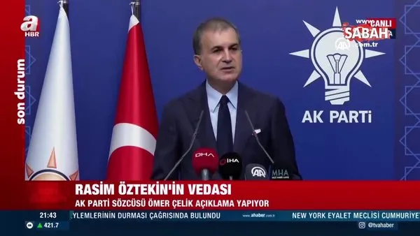 Son dakika: AK Parti Sözcüsü Ömer Çelik'ten Yunanistan'ın Türkiye karşıtı hamlelerine tepki: Gereken cevabı vereceğiz | Video