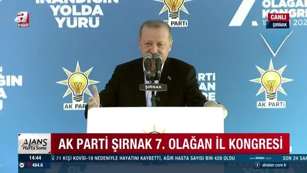 Son dakika: Cumhurbaşkanı Erdoğan'dan Şırnak'ta önemli açıklamalar | Video
