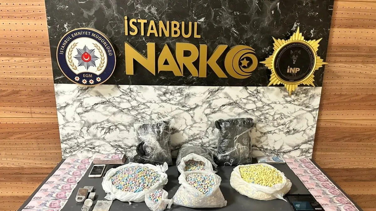 72 bin uyuşturucu hapla yakaladılar