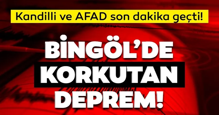 SON DAKİKA: Depremin ardından açıklamalar peş peşe geliyor! Bingöl, 5.7 şiddetindeki deprem ile sallandı! Diyarbakır, Erzincan, Elazığ ve Muş'ta da hissedildi