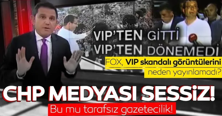 CHP medyası sessiz... FOX TV VIP skandalı görüntülerini neden yayınlamadı?