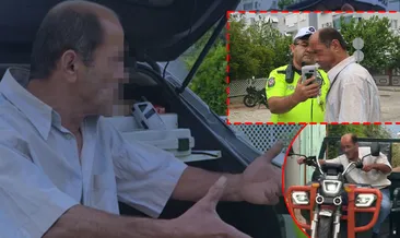 Aydın’da trafiği birbirine katmıştı: Hem alkollü hem de aranması var! Polisin durdurduğu sürücüden pişkin sözler...