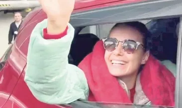 Özgü Namal ailesiyle kaza geçirdi