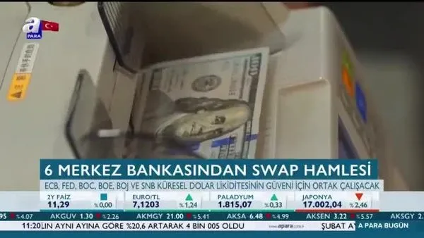 6 merkez bankasından swap hamlesi