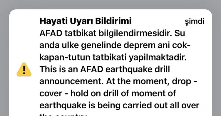 Bazı telefonlara neden Deprem Anı Ülke Tatbikatı mesajı gelmedi? AFAD Başkanı açıkladı